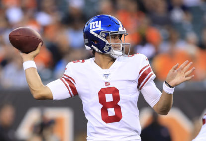 The New York Giants' season might already be dead - and ‘Danny Dimes' is throwing it away