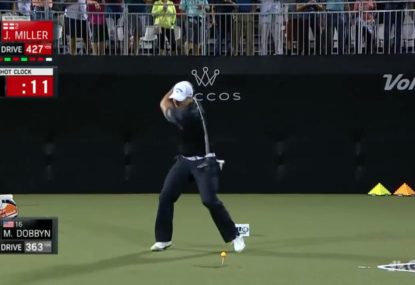 Golfer launches ridiculous 437-yard drive