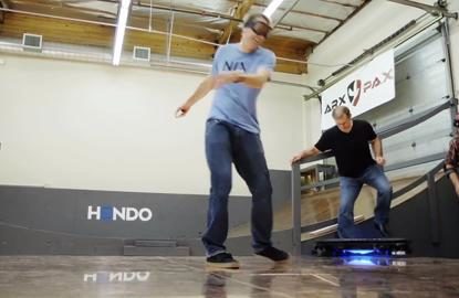 Tony Hawk rides world's first Hoverboard