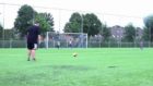 Is this big boned amateur footballer the world's best free kick taker?