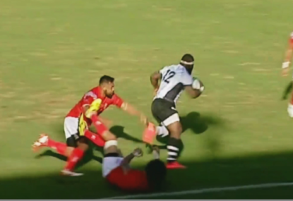 Fijian side-step sets up try of the year contender