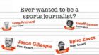 Have you got what it takes to be a sports journalist?