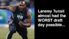 Laremy Tunsil has the worst draft day possible... almost