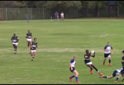 Fullback's dropped sitter sparks insane attacking rugby