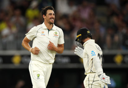 Mitchell Starc not worried by duo's red-ball miss