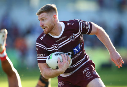 Manly's much maligned centres could play a major role in a title win in 2020