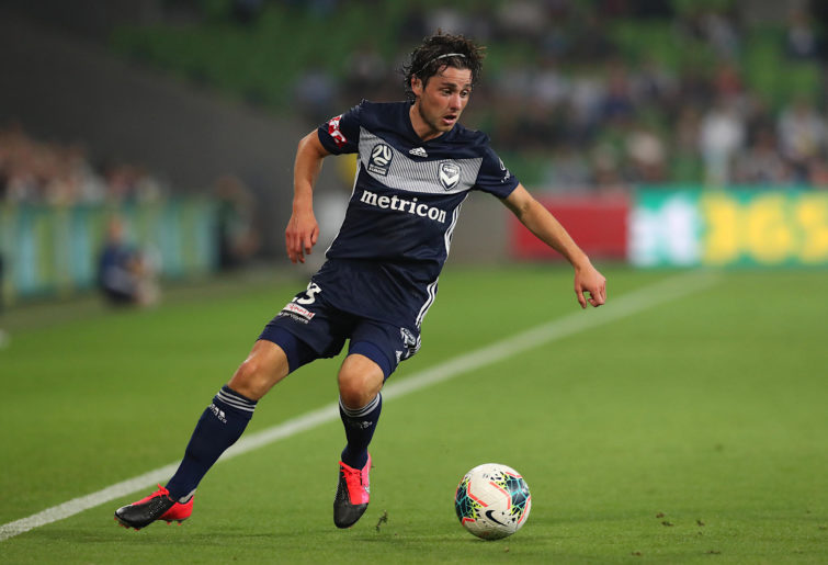 Marco Rojas in action for Melbourne Victory
