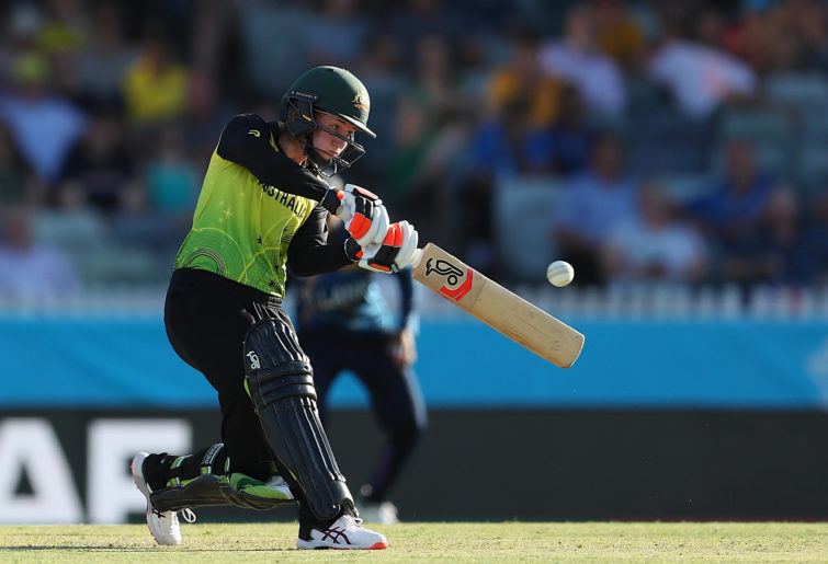 Rachael Haynes bats for Australia