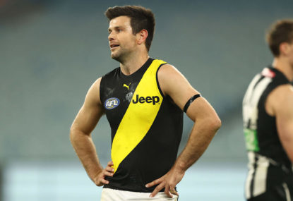 Two early front-runners for Tigers leadership as Trent Cotchin quits captaincy
