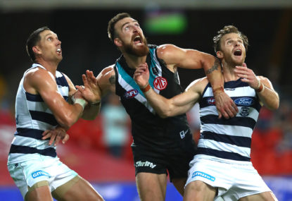 Port Adelaide vs Geelong match report: Power outclass wasteful Cats