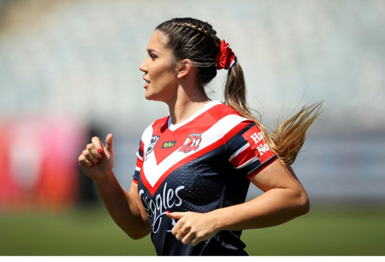 Charlotte Caslick of the Roosters.
