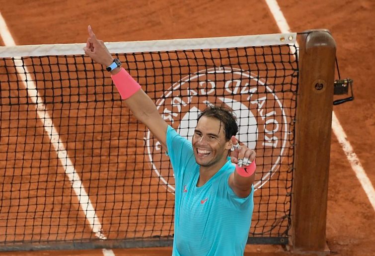 Rafael Nadal of Spain