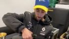 How Daniel Ricciardo managed a COVID-safe shoey after famous Renault podium