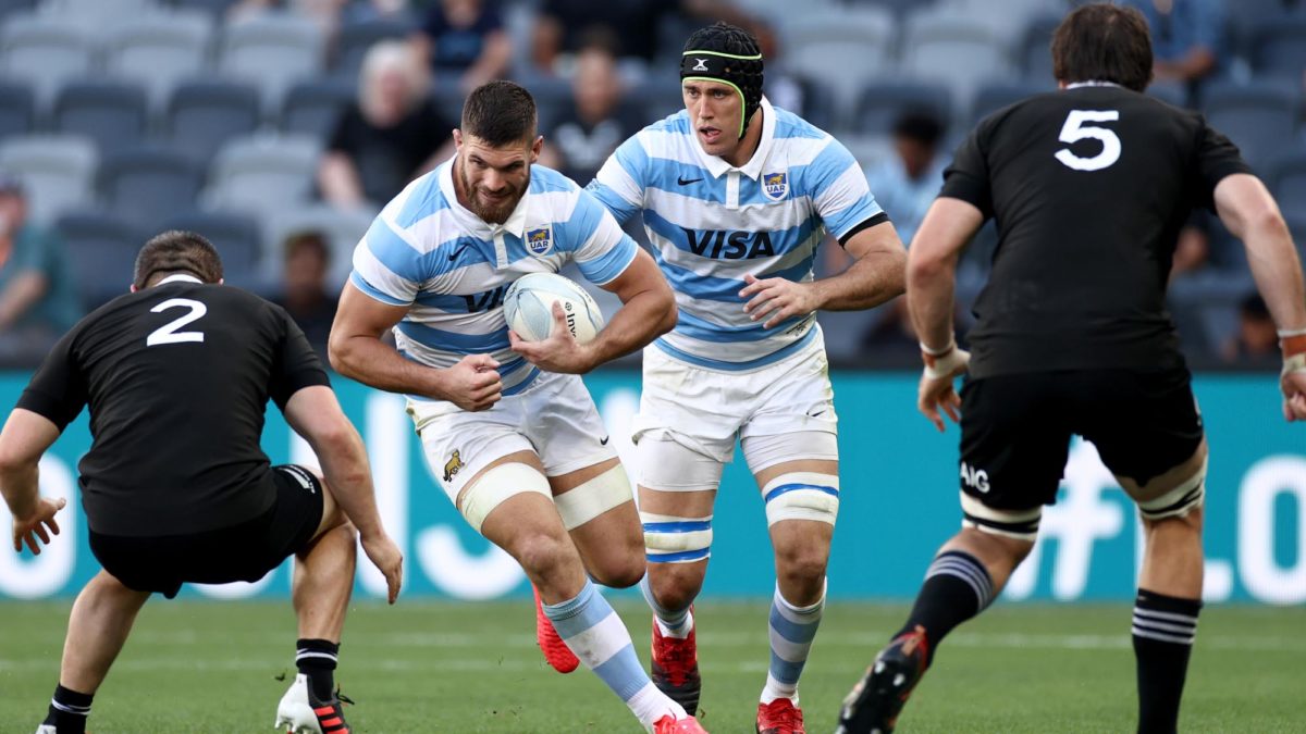 How did Argentina claim a historical win over the All Blacks?