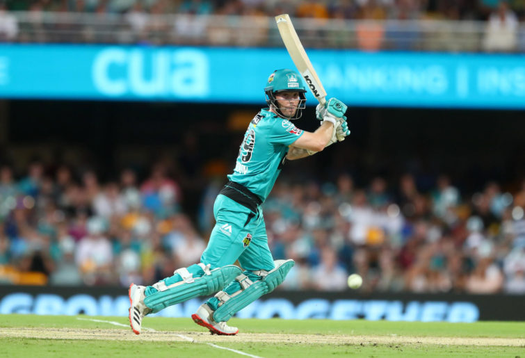 Jimmy Peirson of the Heat bats during the Big Bash League