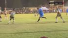 Dave Taylor winds back the clock with a quick tap and kick in All Stars game