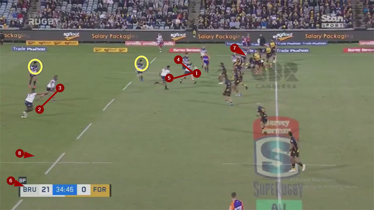 brumbies attacking structure