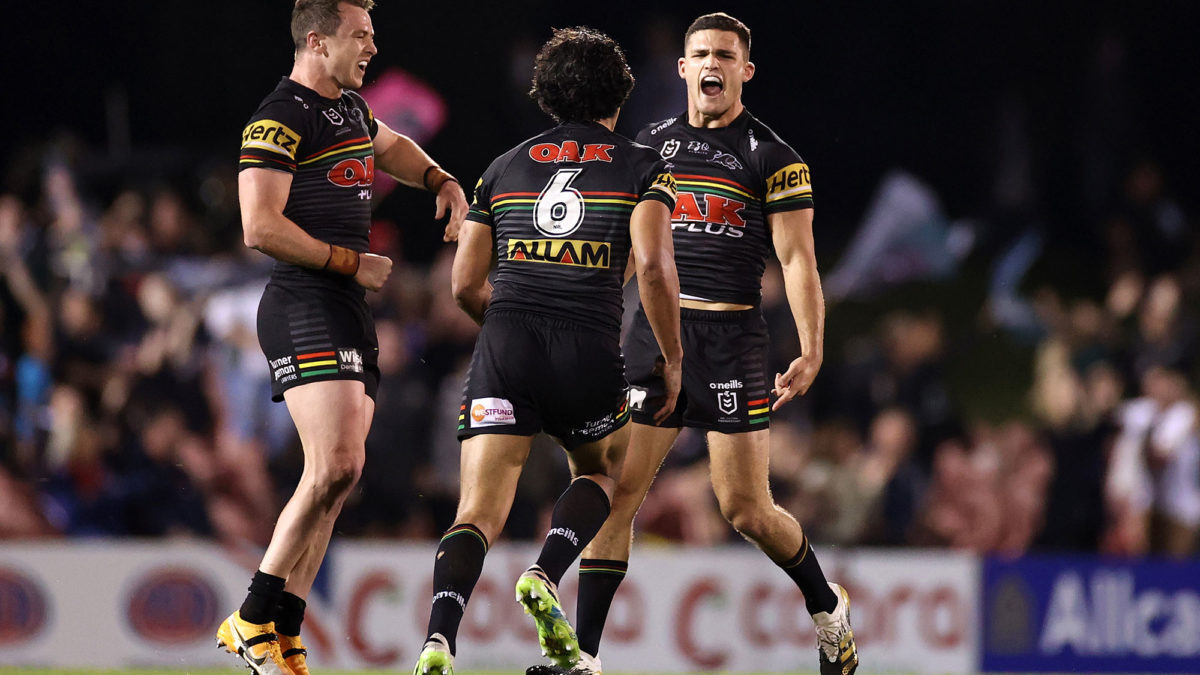 Iron on Transfer NRL Penrith Panthers BIG 