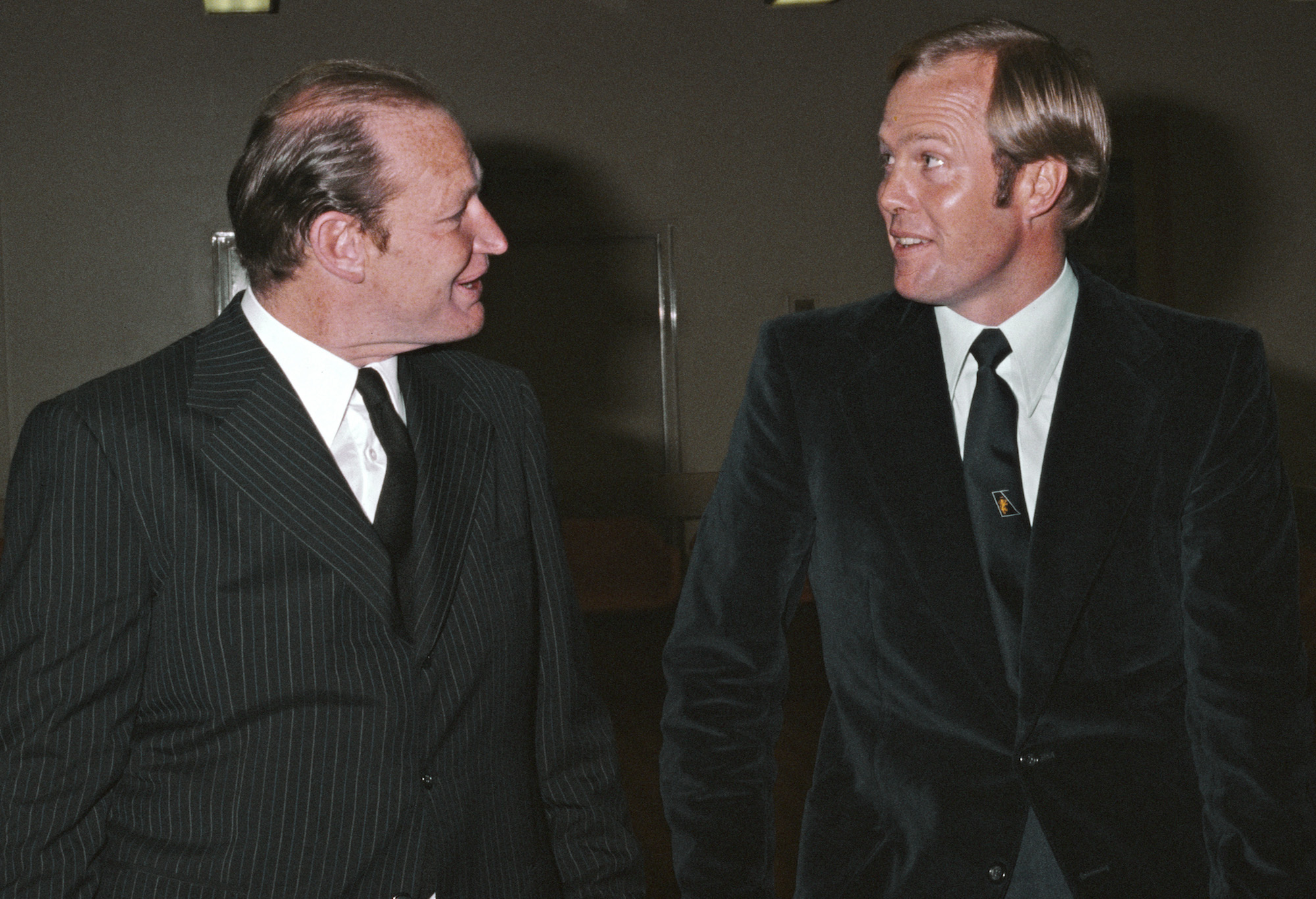 Kerry Packer and Tony Greig