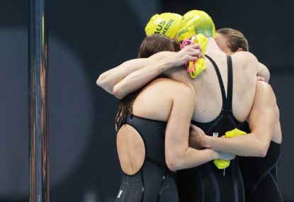 Titmus v Ledecky set up, as Aussies chase more gold after WORLD RECORD relay blast
