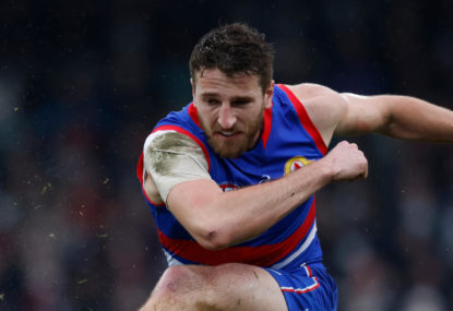 'Only one team played to the conditions': Talking points from the Bulldogs' wild win in the wet