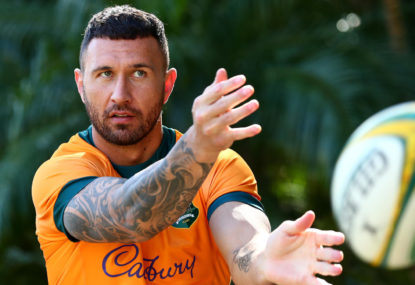 Quade Cooper versus the Boks: What could possibly go wrong?