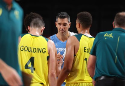 Boomers' beautiful act of sportsmanship and respect for Argentine opponent 'what Olympics all about'