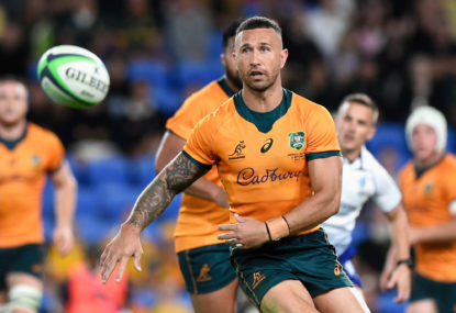Why Quade Cooper should be wrapped in cotton wool for the World Cup
