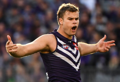 Dockers' final-quarter blitz proves too much for Giants