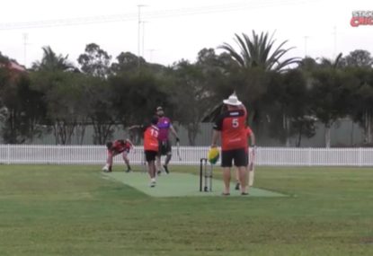 Bowler gets sweet revenge after being tonked for successive sixes