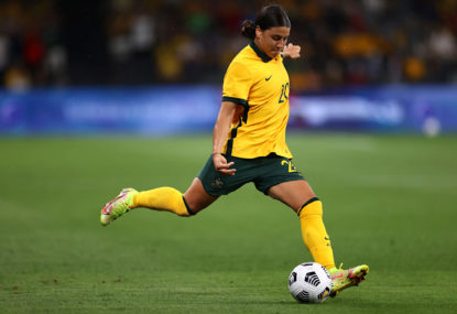 'Amazing captain': Sam Kerr's halftime talk that inspired Matildas to Asian Cup charge