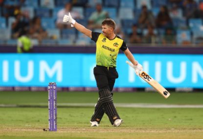 You've been Warner-d: Davey sends a message as Australia smash Sri Lanka