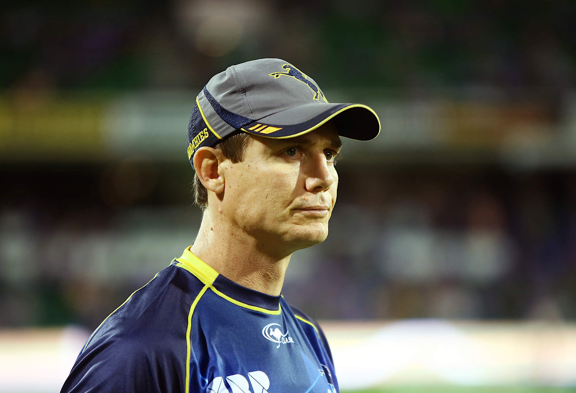 Stephen Larkham during his time as Brumbies coach