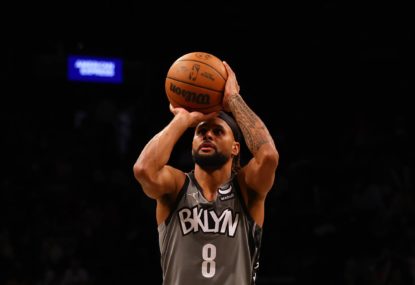 'Unbelievable' Patty Mills just equalled his NBA points record and the Boomers were forefront in his mind