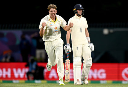 DAY 3 REPORT: Golden boy Green shines as Australia crush England to complete Ashes thumping