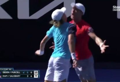 WATCH: The moment two Aussies quietly made the Australian Open doubles final