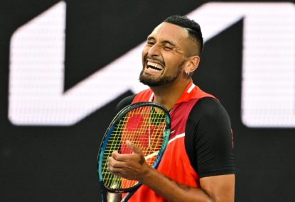 'I'm shattered': Nick Kyrgios pulls out of Atlanta singles with injury