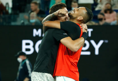 A-O, K! Doubles the future for Kyrgios and Kokkinakis after fairytale Aus Open win