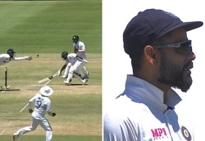 'Oh, goodness!' Horror team fielding blooper perfectly sums up India's South African nightmare