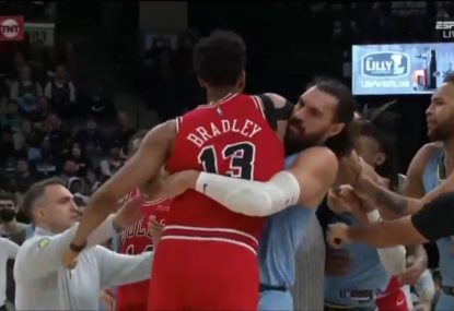 Steven Adams shows why he's the 'strongest man in the NBA', picks up Bulls centre like a toddler