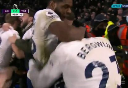 'Astonishing stuff!' Spurs super sub scores TWO injury-time goals to single-handedly steal a win