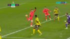Norwich striker nets his first Premier League goal with an incredible scorpion kick