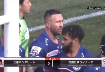 WATCH: Quade Cooper drops jaws in Japan with moment of utter magic