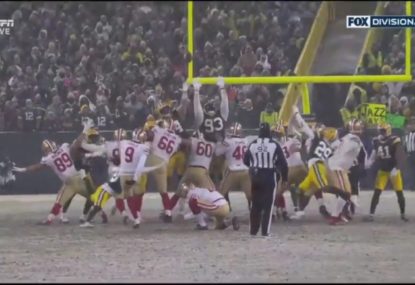 Aussie stays cool under pressure in game-winning FG amidst Packers' ultimate brain fade