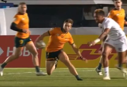 WATCH: Aussie sevens star's utterly 'magic' run could break your ankles just by watching