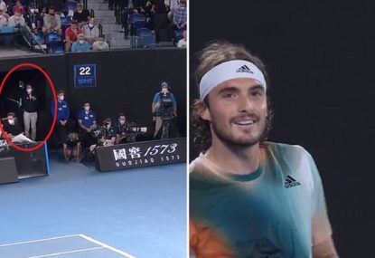 WATCH: Cameras reveal the Aus Open 'sting operation' behind Tsitsipas' coaching violation