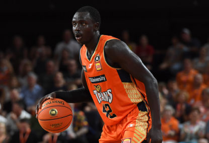 Rookie of the year front runner Kuol fires Taipans to win over Brisbane