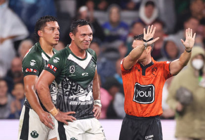 Rapana facing two-match ban for shoulder charge, adding to Raiders' selection woes