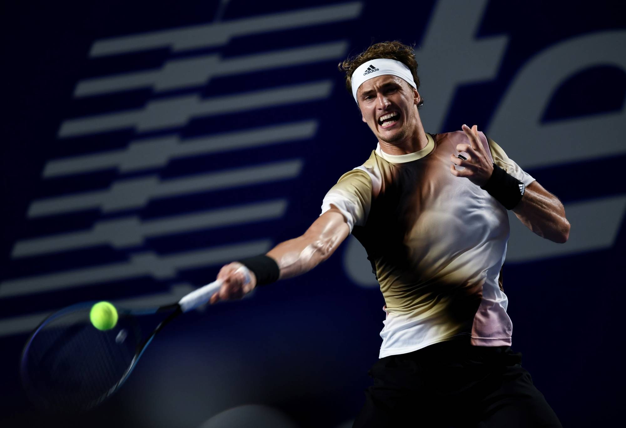 Alxander Zverev at the Mexican Open. (Getty Images)