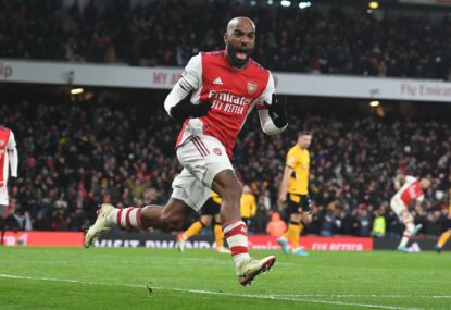 Gunners' top four surge continues as Pepe and Lacazette spark late drama